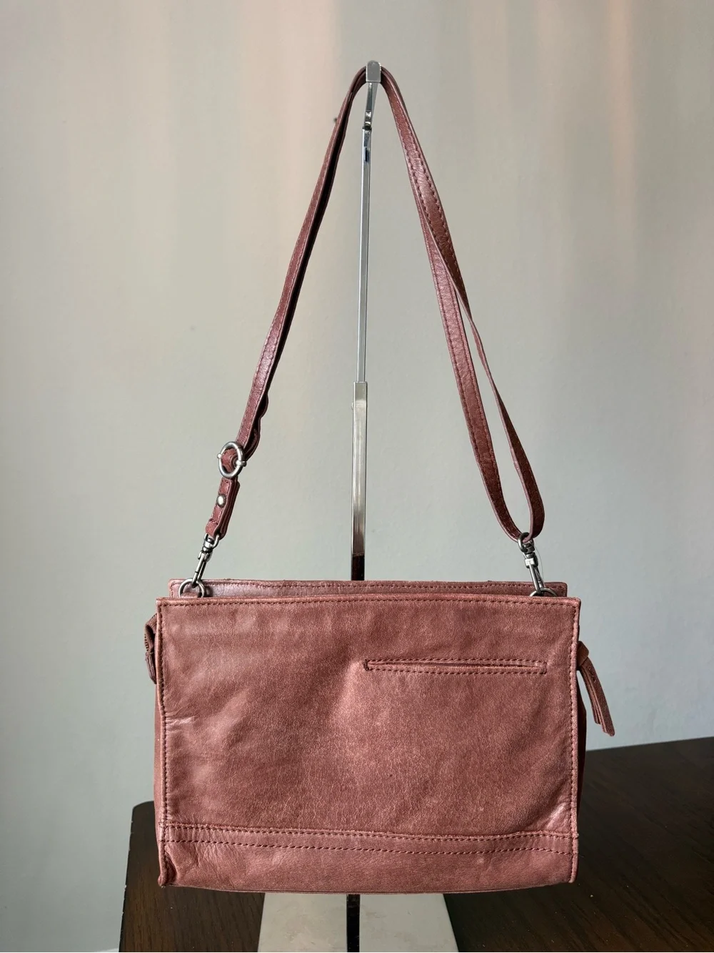 THE SAK Iris Multi Colored Leather 3-way Demi Clutch Crossbody Shoulder Bag
